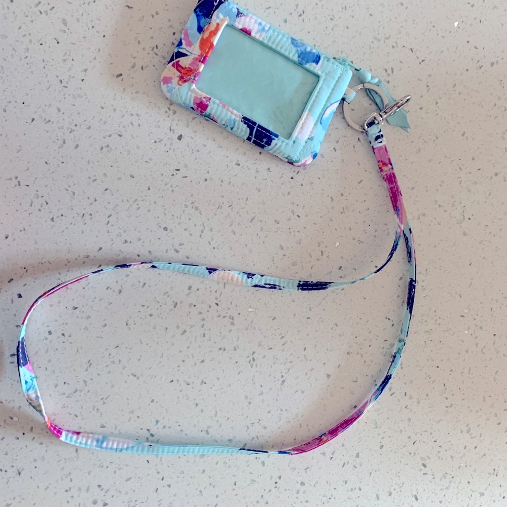 Vera Bradley ID/Badge lanyard holder